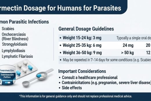 ivermectin dosage for humans for parasites