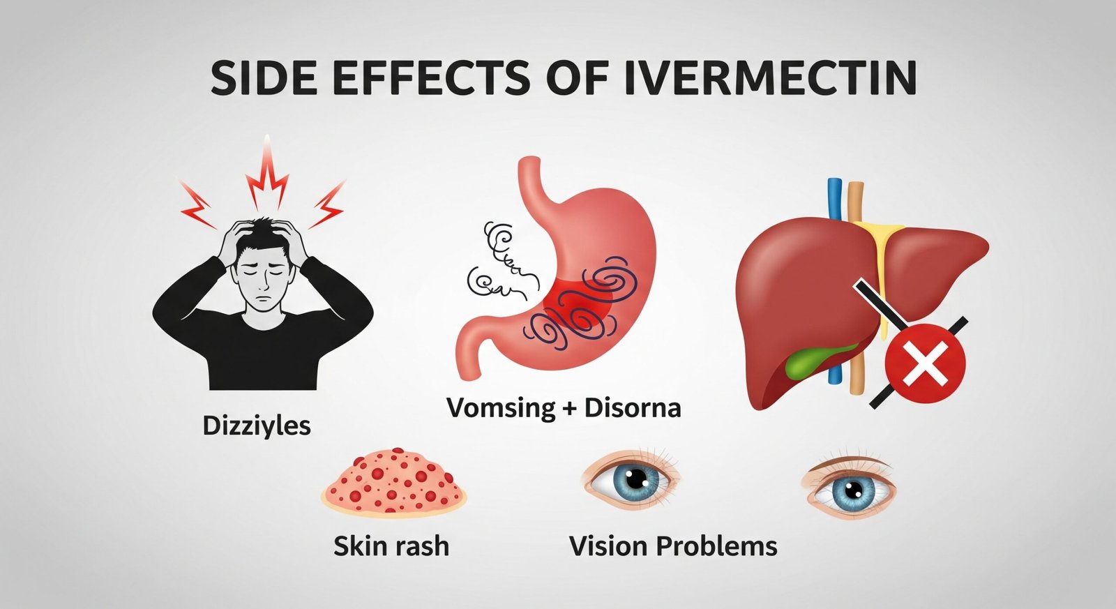 Select Side Effects of Ivermectin