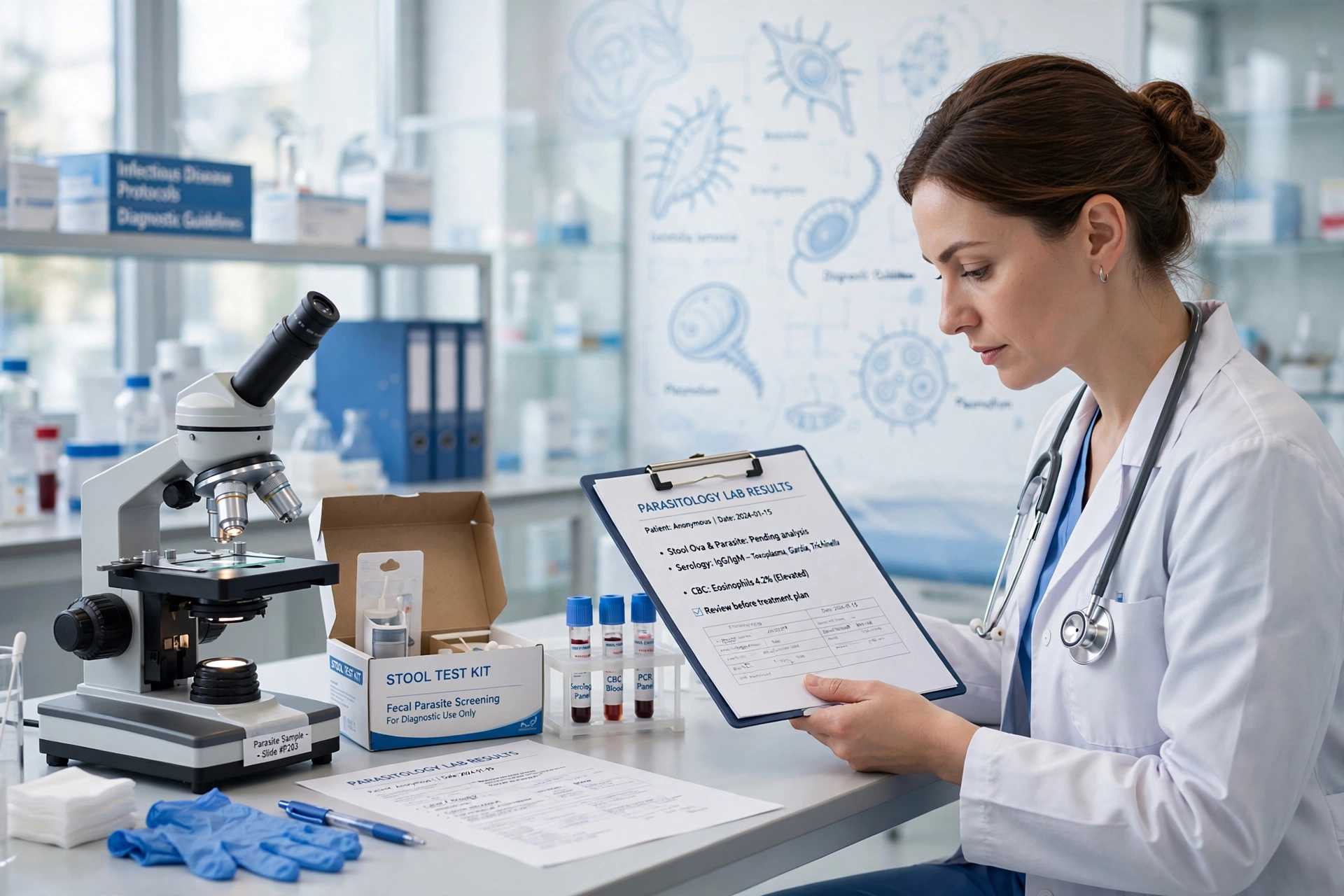 How Doctors Diagnose Parasitic Infections
