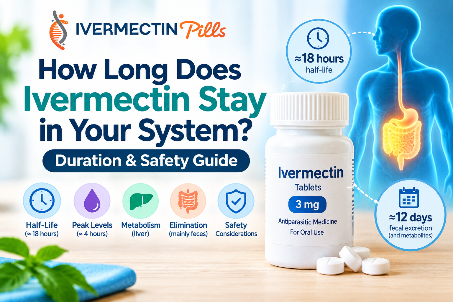 how long ivermectin stays in your system