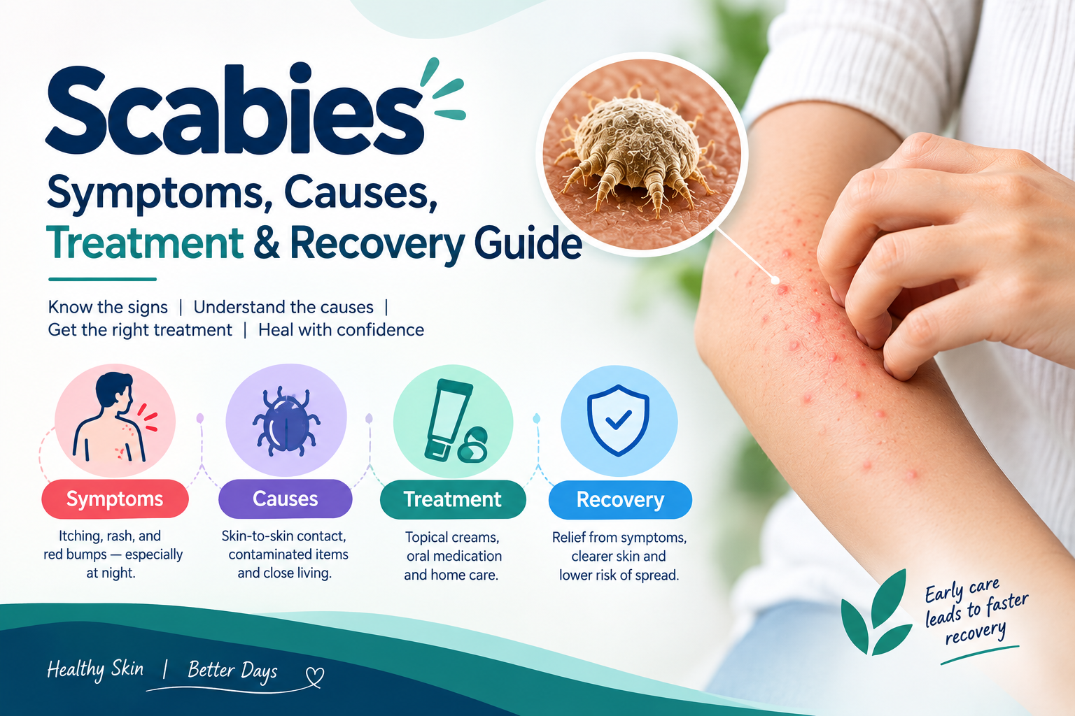 scabies symptoms and treatment