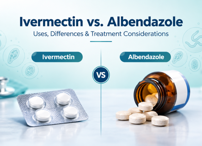 Ivermectin vs albendazole